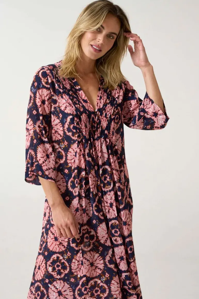 One Season Comogli Mia Dress In Coral
