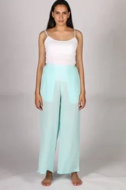 Palazzo Pant By Anupamaa In Mint