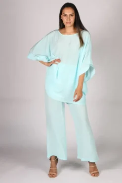 Palazzo Pant By Anupamaa In Mint
