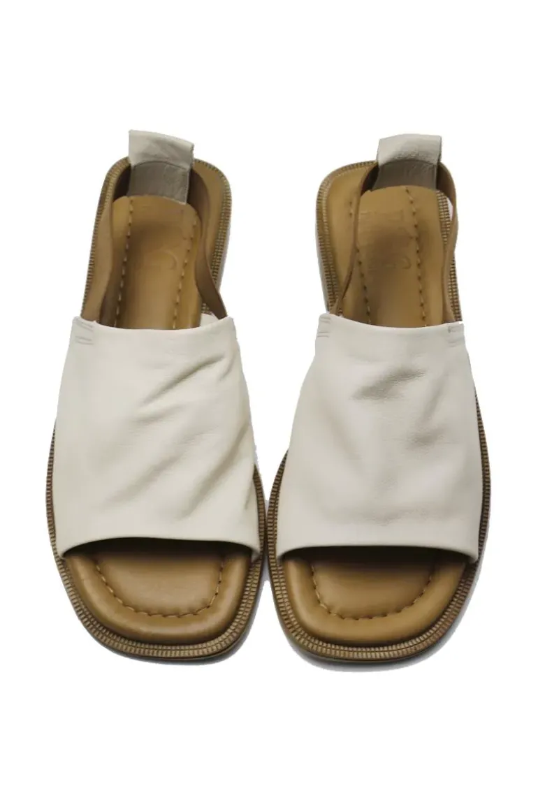 Piazza Grande Open Toe Sandal In White