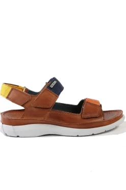 Pikolinos Multi Sandal In Tan