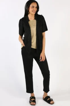 Ping Pong Cardigan In Black