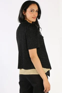 Ping Pong Cardigan In Black