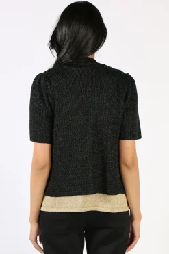 Ping Pong Cardigan In Black