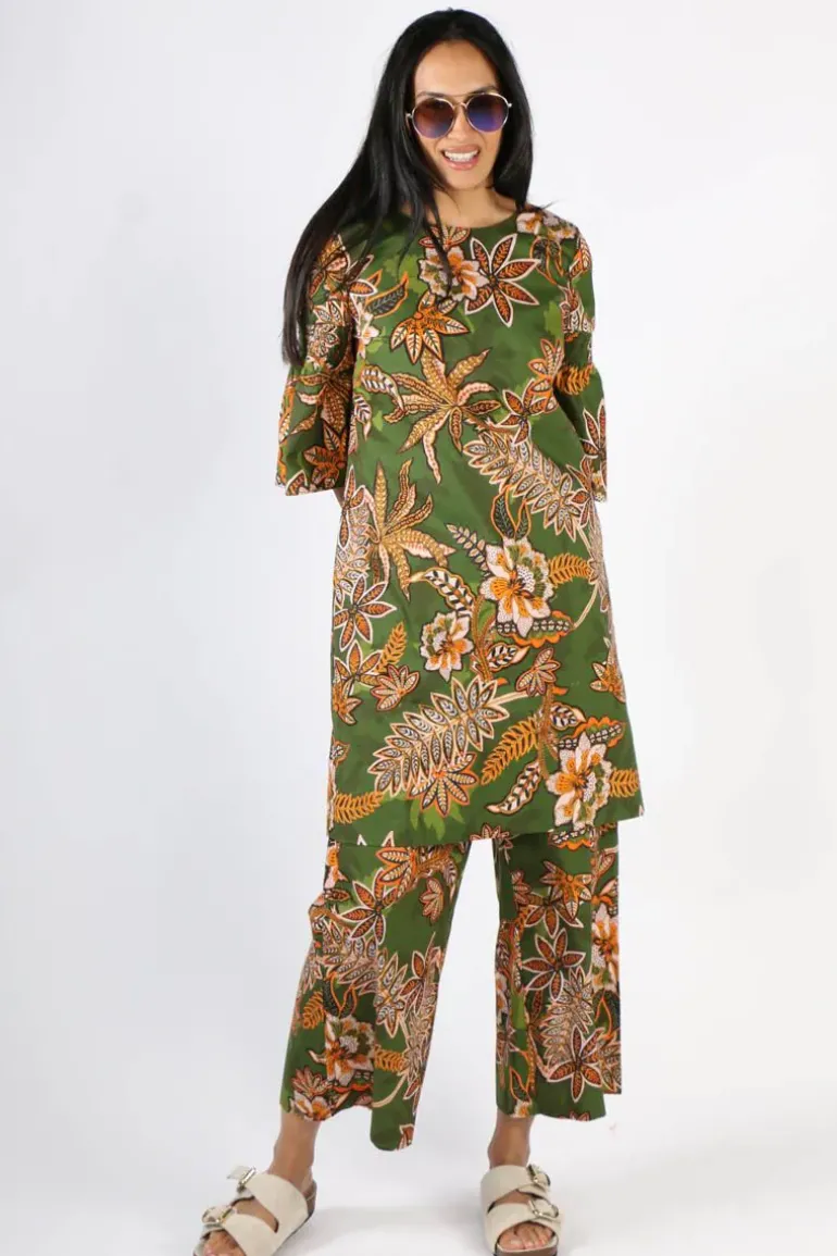 Ping Pong Kiku Print Dress