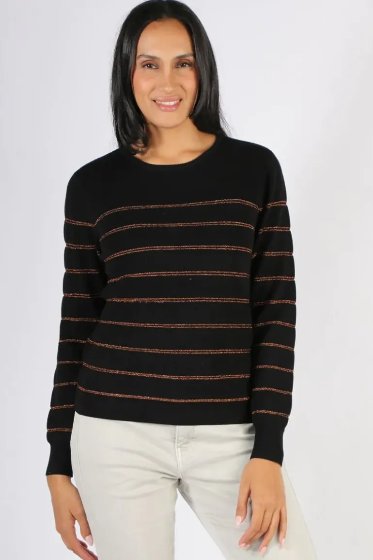 POL Gizelle Jumper In Black
