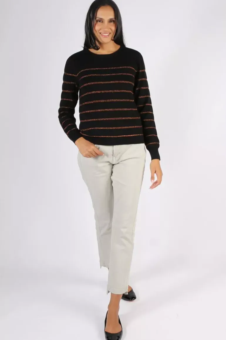 POL Gizelle Jumper In Black