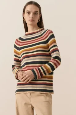 POL Orwell Jumper In Stripe