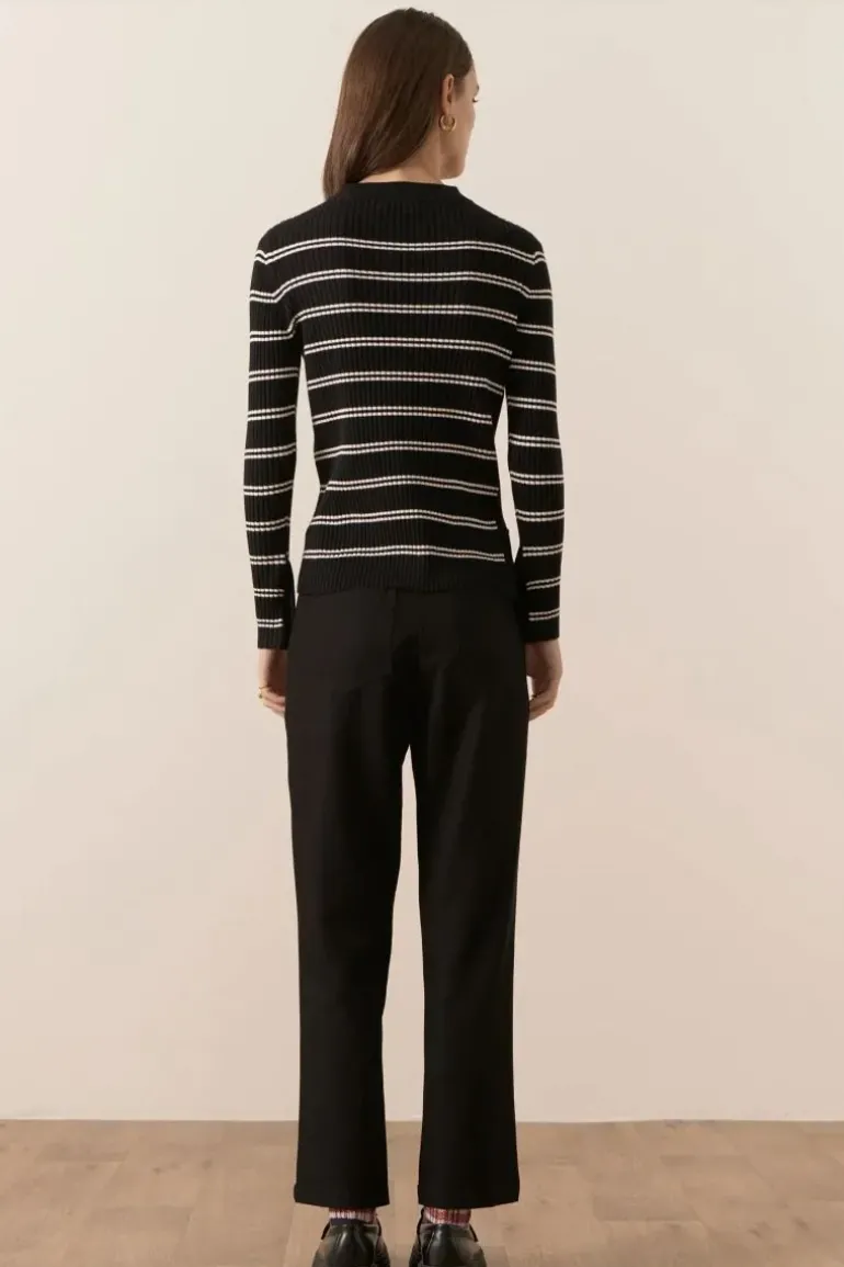 POL Scarlet Jumper In Black
