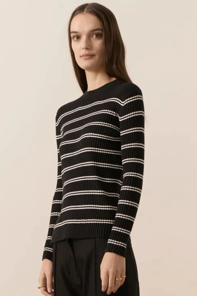 POL Scarlet Jumper In Black