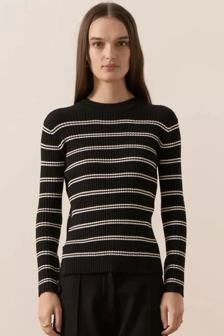 POL Scarlet Jumper In Black