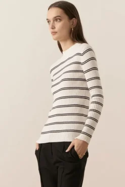 POL Scarlet Jumper In White