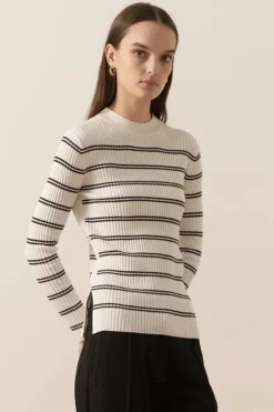 POL Scarlet Jumper In White