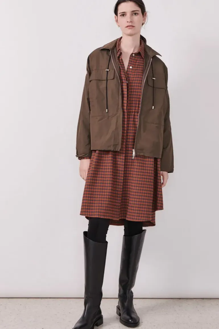 POL Winx Raincoat In Khaki