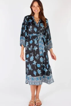 Rubyyaya Artefact Maxi Dress In Multi