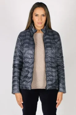 Sabena Reversible Hooded Puffer Jacket In Spot