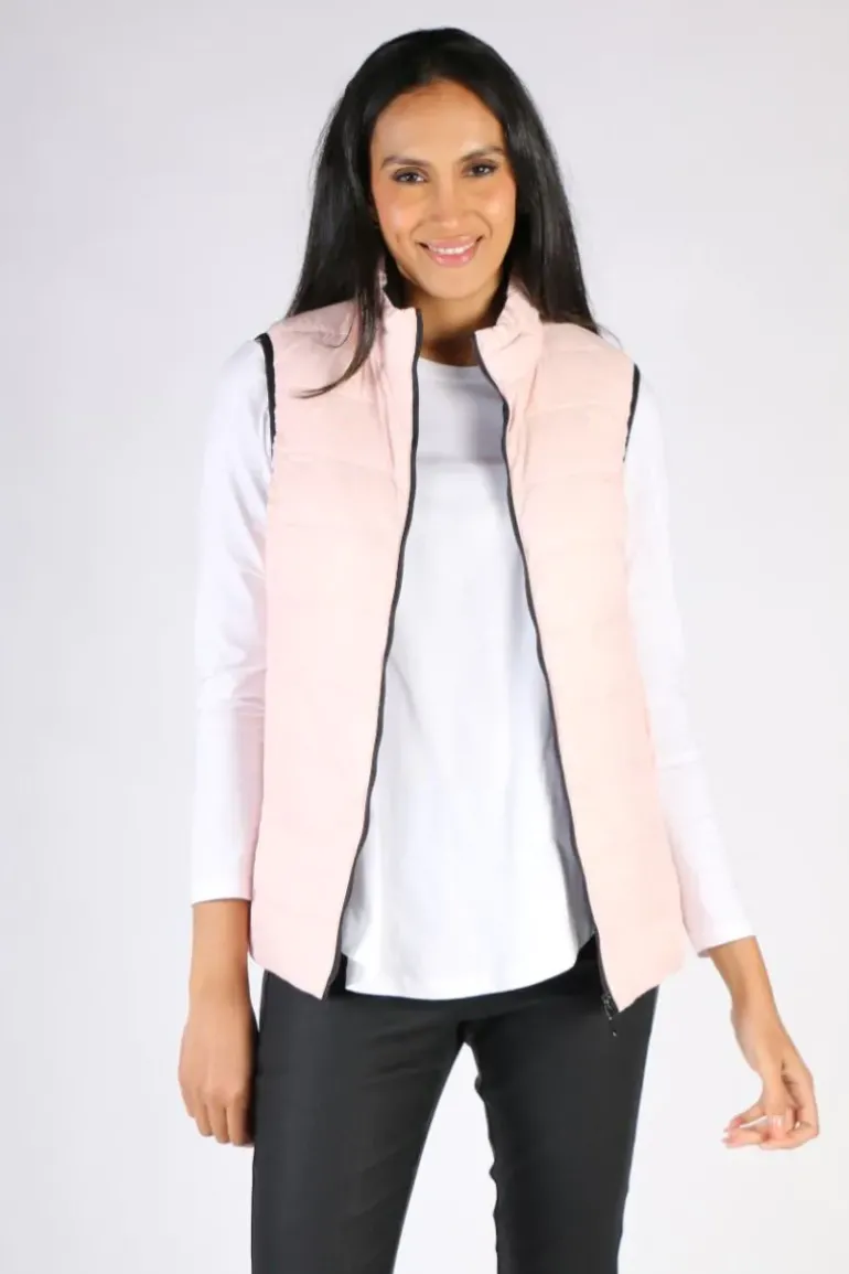 Sabena Reversible Vest In Pink