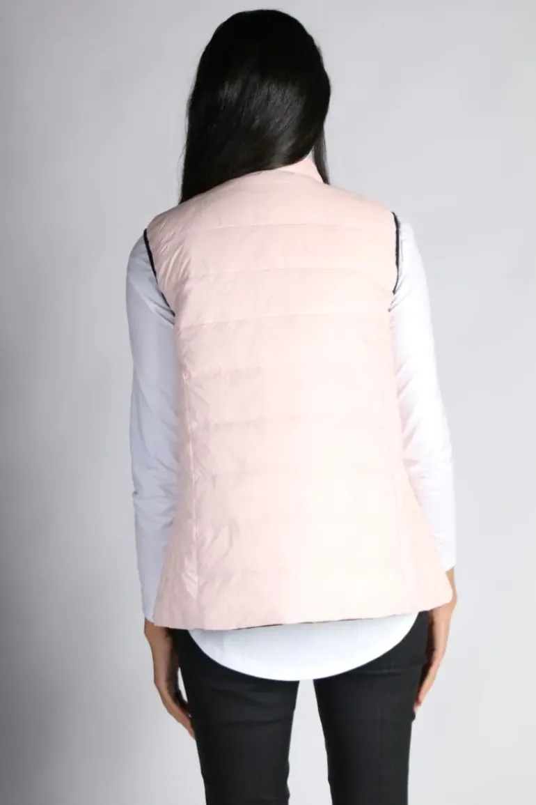 Sabena Reversible Vest In Pink