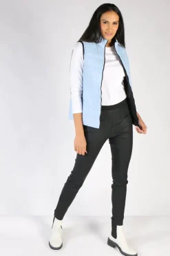 Sabena Reversible Vest In Sky