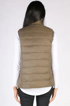 Sabena Reversible Vest In Olive