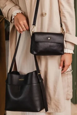 Samantha Bag In Black By Louenhide
