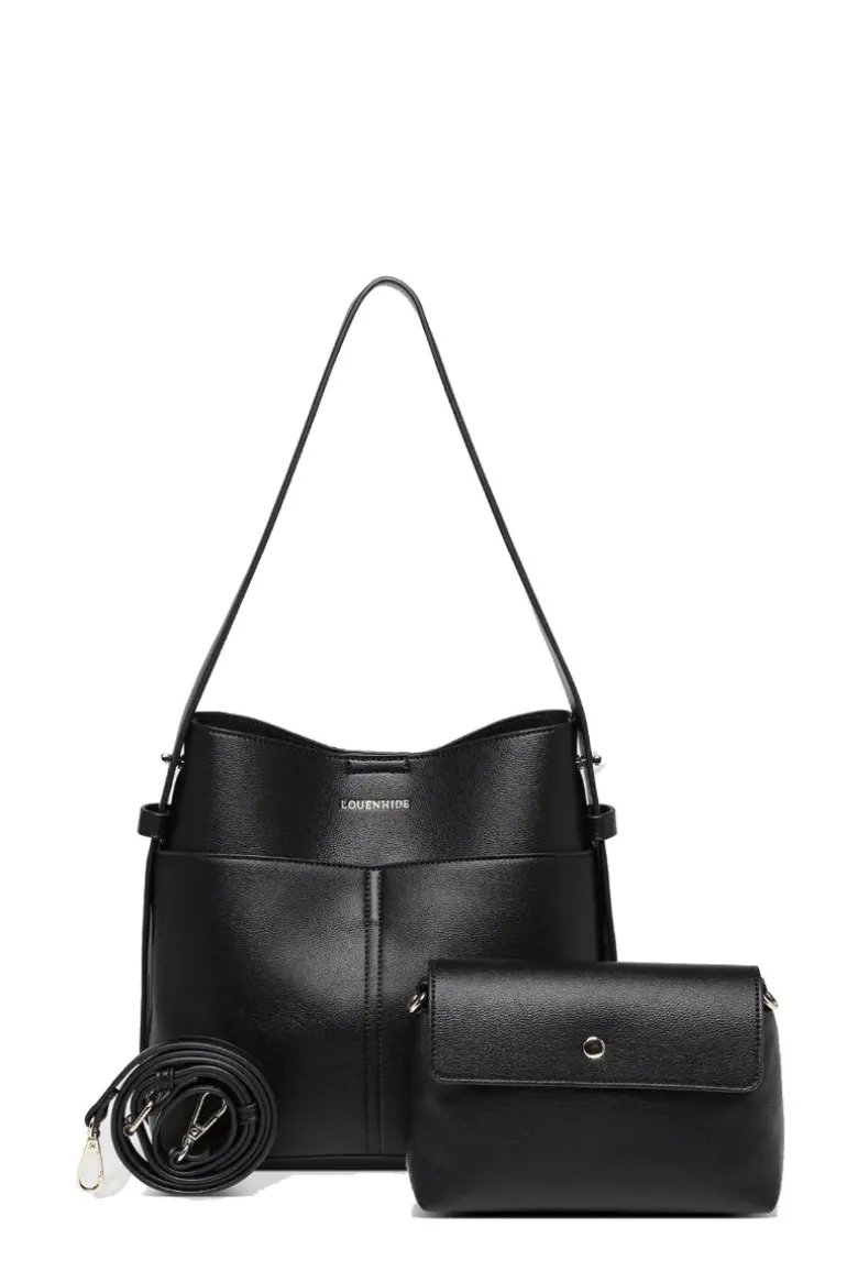 Samantha Bag In Black By Louenhide