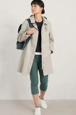 Seasalt Cloudburst Macintosh Everyday Hooded Coat In Driftwood