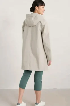 Seasalt Cloudburst Macintosh Everyday Hooded Coat In Driftwood