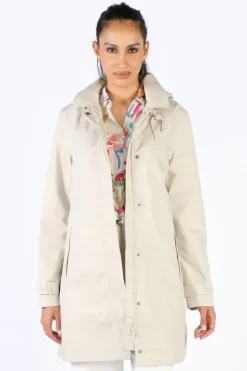 Seasalt Cloudburst Macintosh Everyday Hooded Coat In Driftwood
