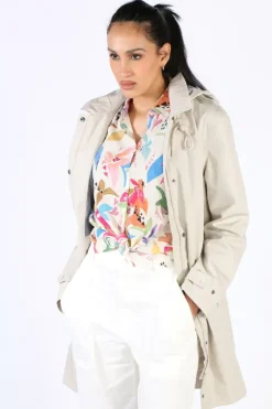 Seasalt Cloudburst Macintosh Everyday Hooded Coat In Driftwood