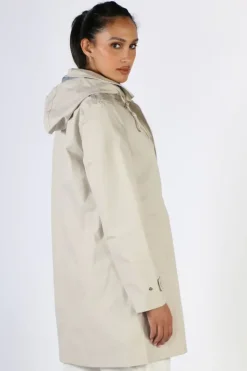 Seasalt Cloudburst Macintosh Everyday Hooded Coat In Driftwood