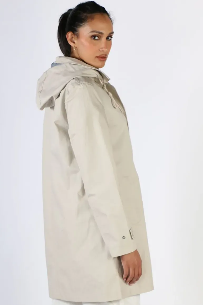Seasalt Cloudburst Macintosh Everyday Hooded Coat In Driftwood