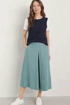 Seasalt Doe Path Knitted Vest In Navy
