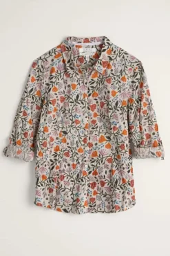 Seasalt Folklore Bloom Aran Larissa Shirt In Multi