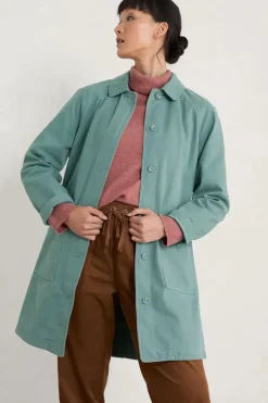 Seasalt Thyme Roberts Coat In Green