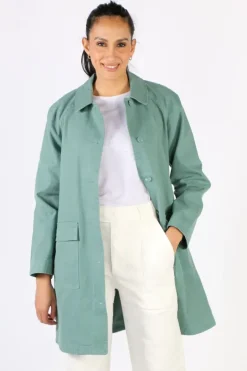 Seasalt Thyme Roberts Coat In Green