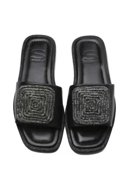 Sempre Di Bijou Slide In Black