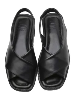 Sempre Di Crossover Sandal In Black