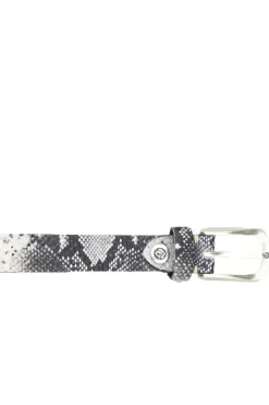 Snake Skin Skinny Belt By B.Belt