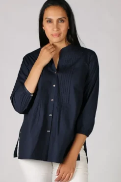 Spira Shirt By Bagruu In Navy
