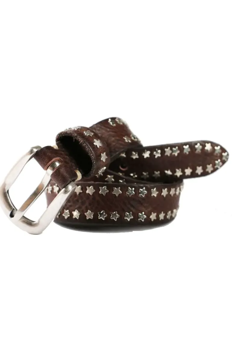 Star Belt By B.Belt In Brown