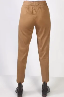 Steel Pant By Lania In Tan