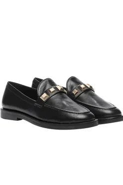 Stud Loafer By Carrano In Black