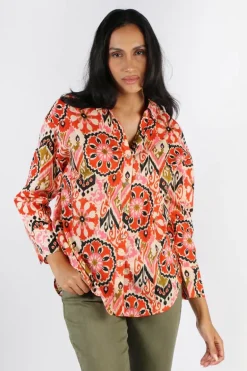 Threadz Lola Print Shirt In Print