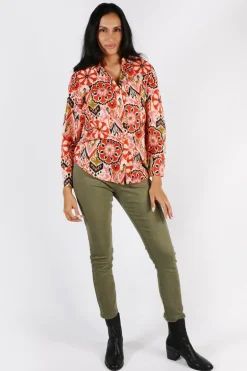Threadz Lola Print Shirt In Print