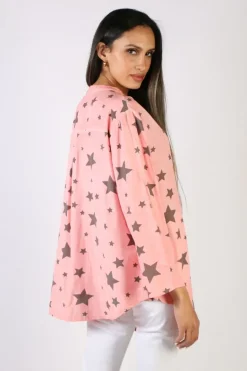 Threadz Star Shirt In Melon