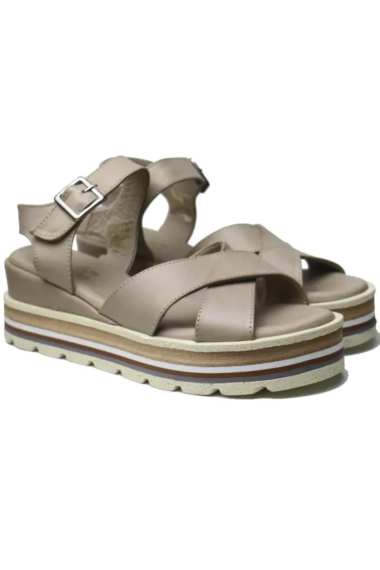 Thyme And Co Tinana Sandal In Stone