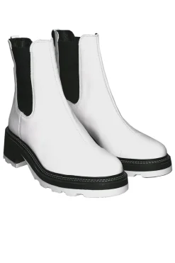 Tractor Boot By Carrano In Cream