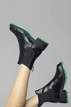 Tractor Boot By Carrano In Green