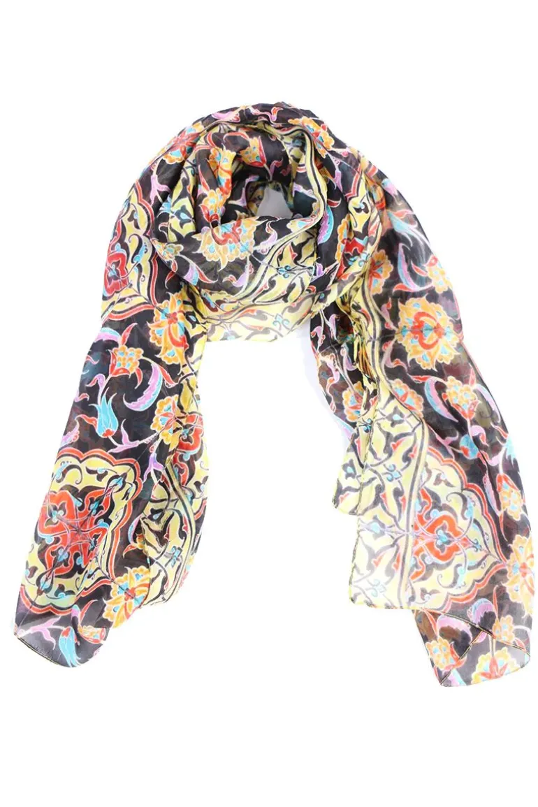 Traditional Geometric Scarf By Namaskar